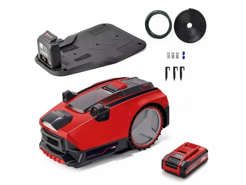 Einhell FREELEXO CAM 500, Robot plæneklipper, 500 m², 18 cm, 25%, Børstet, IPX4
