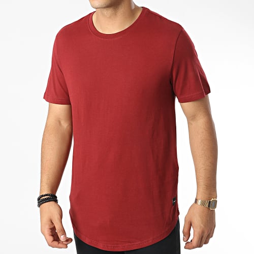 Tee Shirt Oversize Matt Longy Bordeaux