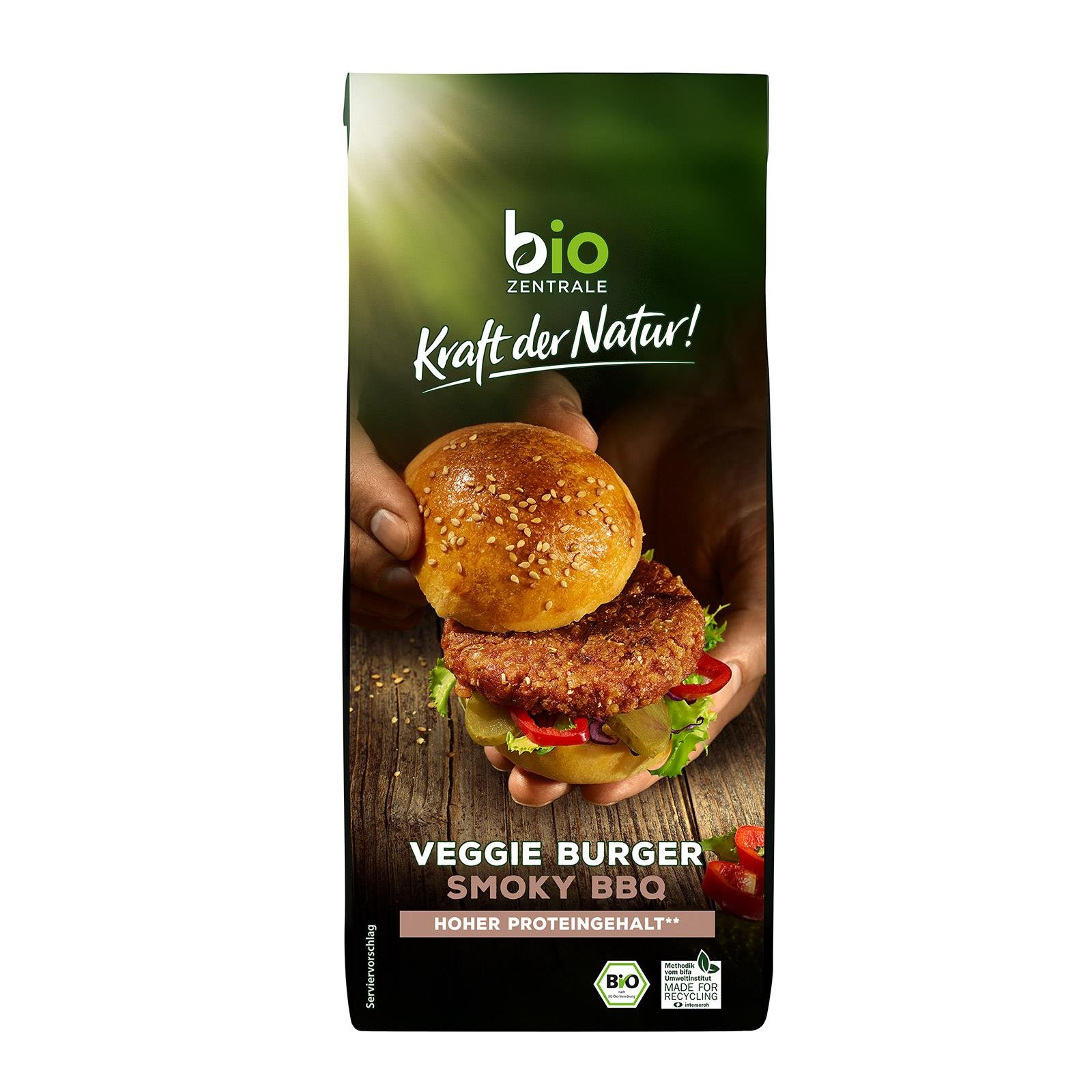 Biozentrale Veggie Burger Smoky BBQ