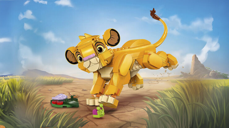 Lego Simba som unge - Løvernes konge 43243