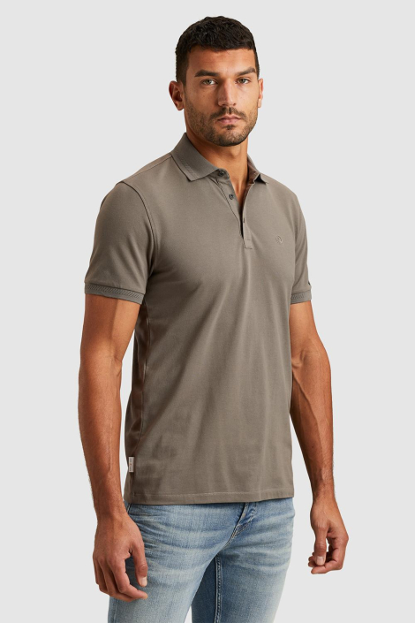 Cast Iron groene heren polo