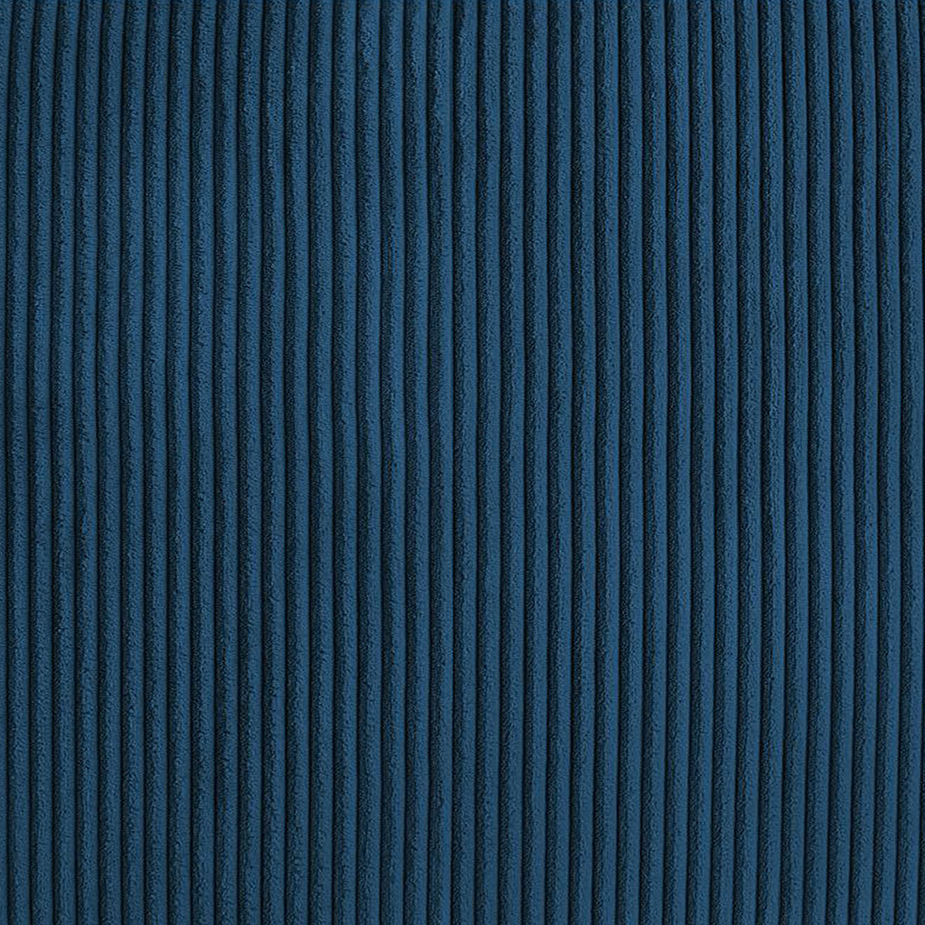 Bobochic Canapé 2 places moelleux voltaire bleu foncé - 220x124x75 cm