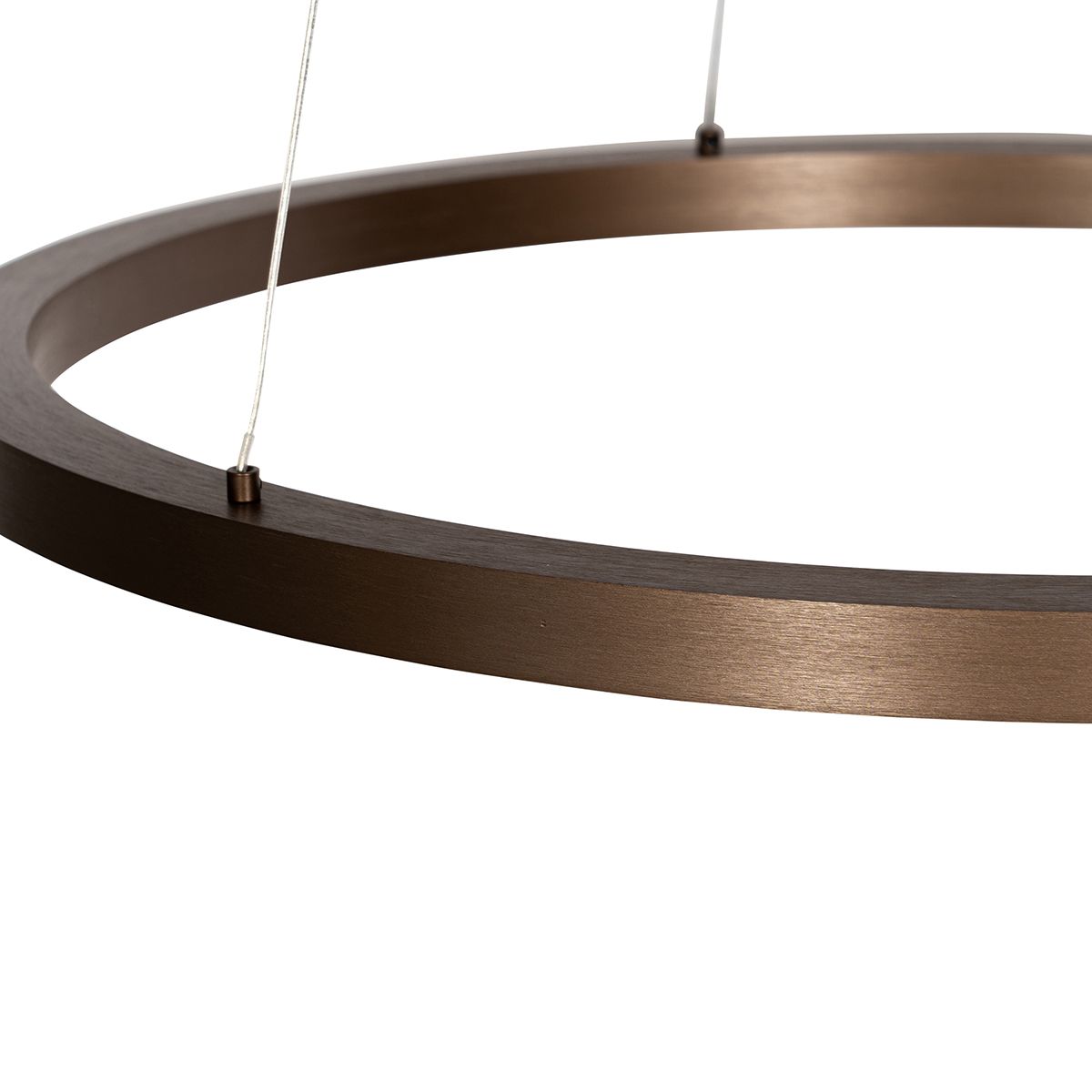 Hanglamp brons 60 cm incl. LED 3-staps dimbaar - Girello