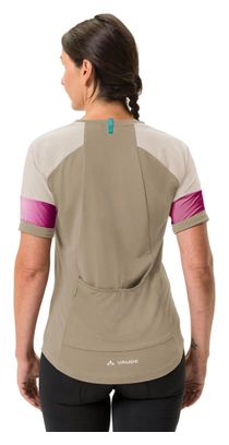 Maillot Manches Courtes Femme Vaude Kuro Beige