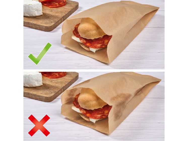 Toppits Panini Sandwichbeutel 20 Stück Frischhaltebeutel