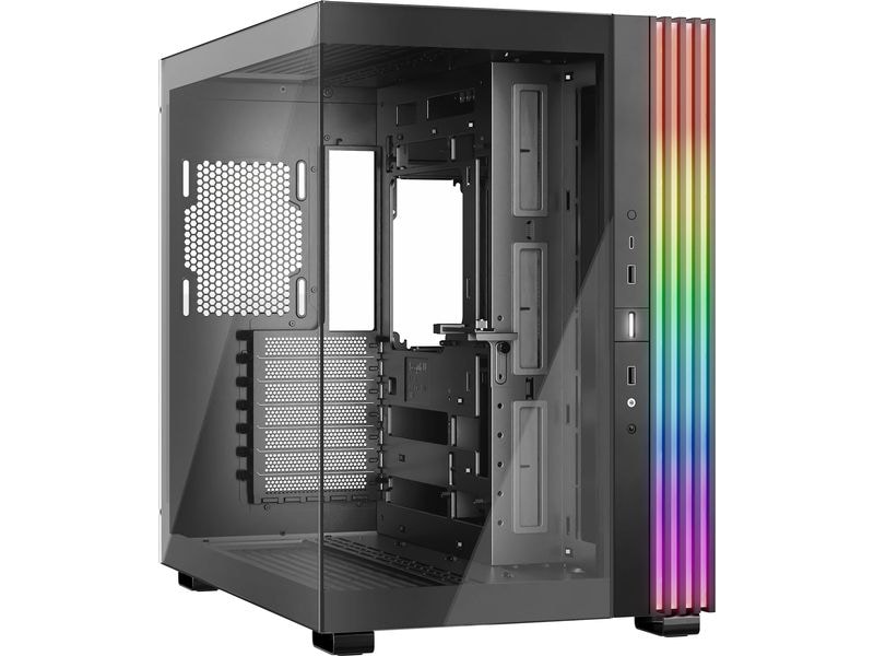 be quiet! PC-Gehäuse Light Base 600 DX Schwarz Vielseitig einsetzbarer Midi-Tower mit Sichtfenster
