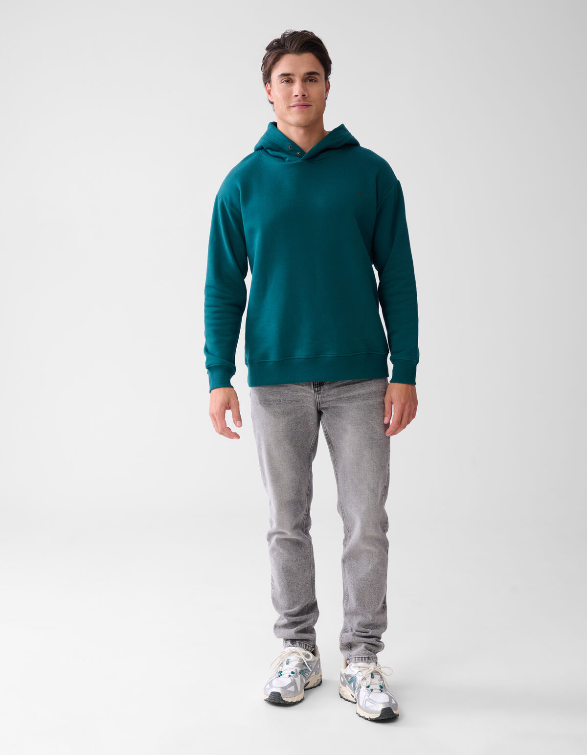 Tapered Fit Jeans Grijs L32