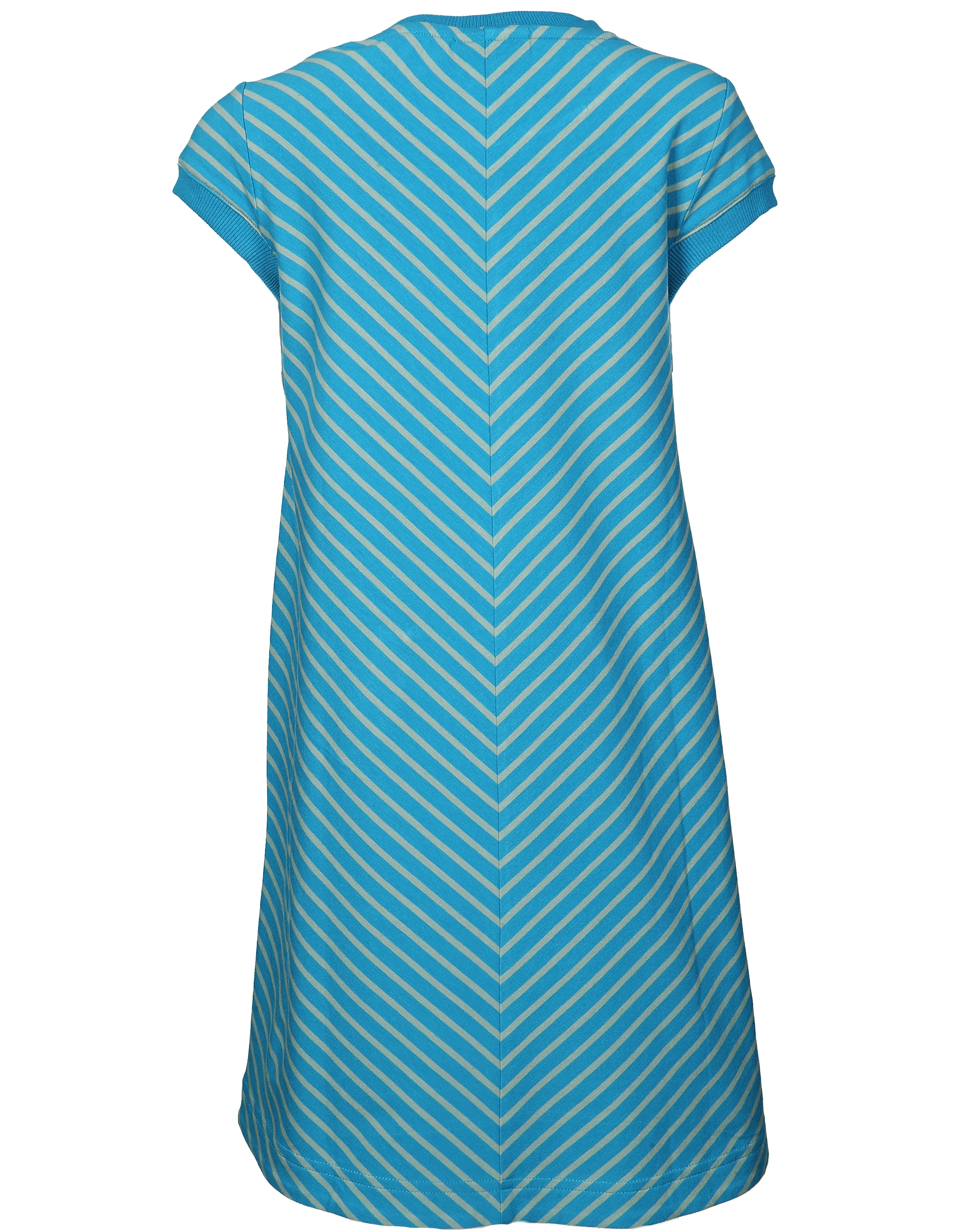 Kurzarmkleid KEIDAS gestreift in mosaic/green bay