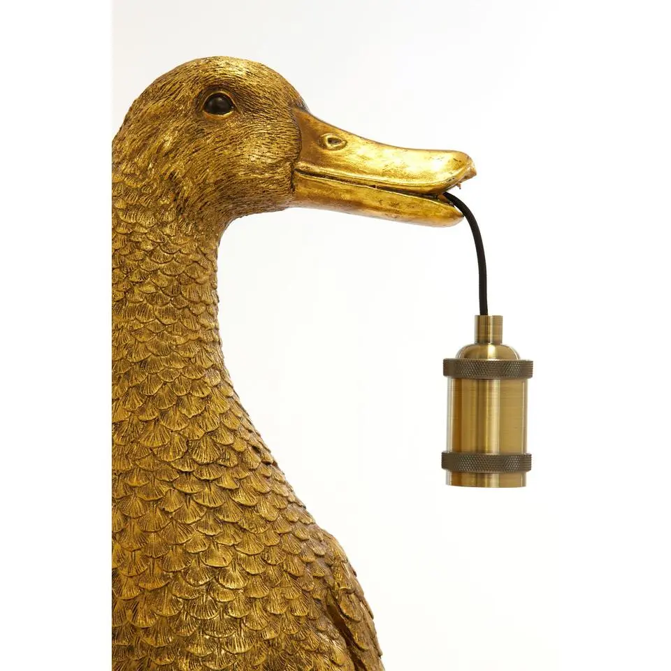 Tafellamp Duck - Brons - 23.5x23x48.5cm