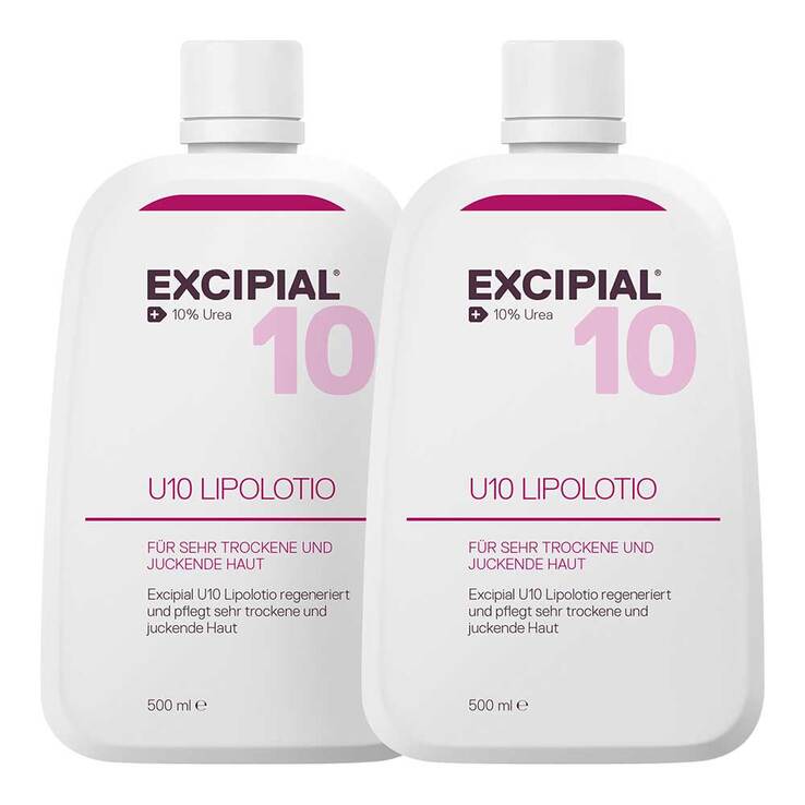 Excipial U10 Lipolotio, 2x500 ml