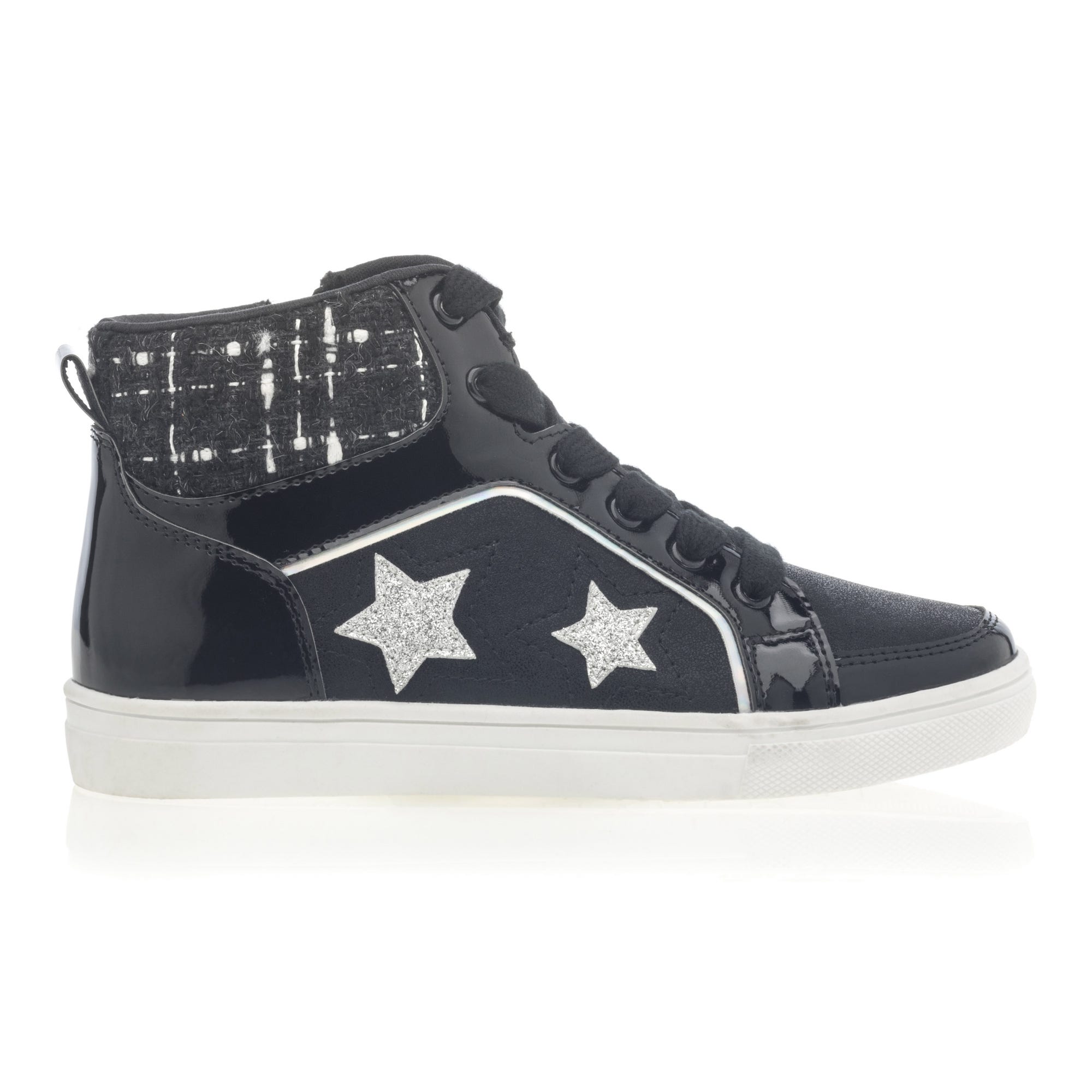Baskets hautes Fille noir