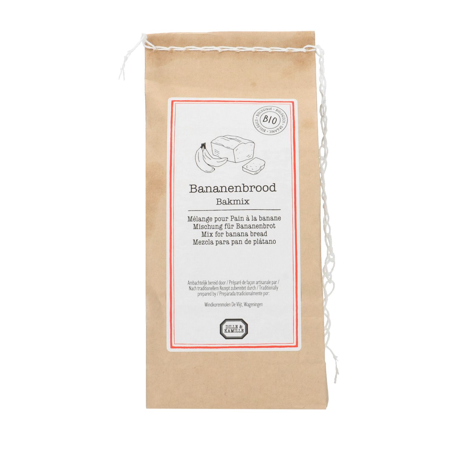 Bakmix voor bananenbrood, biologisch, 469 gram