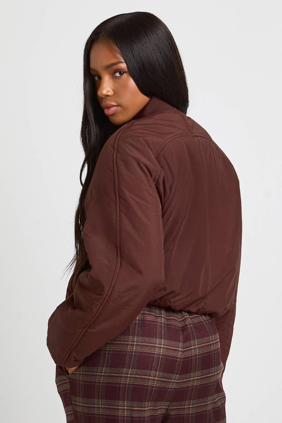 boohoo Veste bomber oversize
