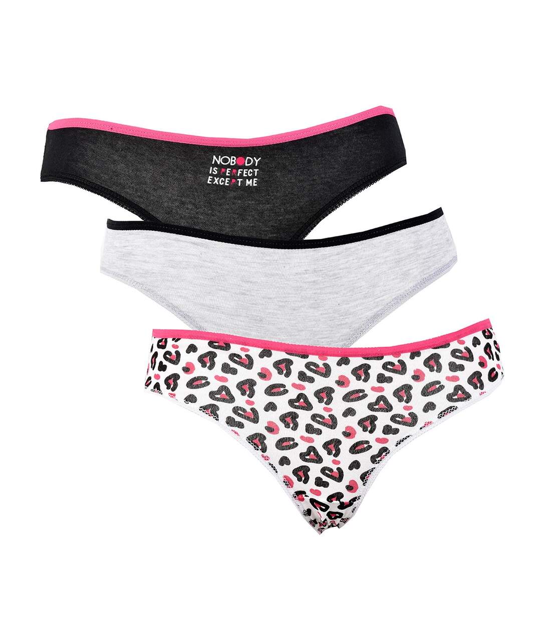 Culottes pour femme TWINDAY Confort et Qualité Pack de 3 Culottes 221467 Coton