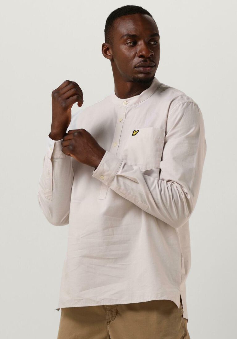 LYLE & SCOTT zand lyle & scott casual overhemd pigment dye granddat shirt