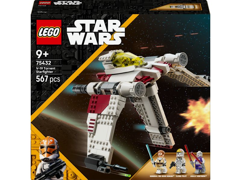 LEGO® Star Wars V-19 Torrent-Sternjäger 75432 Bauspielzeug