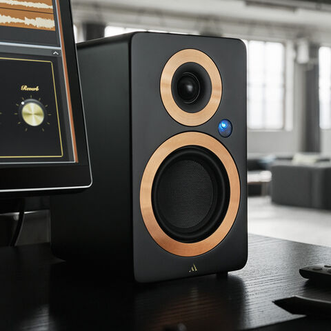 Argon Audio FORTE A4 WIFI – actieve luidsprekers met Wi-Fi-streaming Blauw