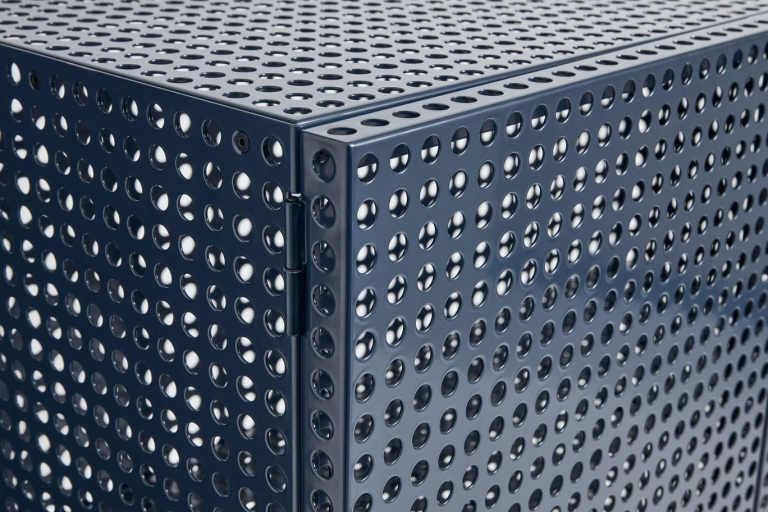 Hay Perforated dressoir kast Large Eggshell