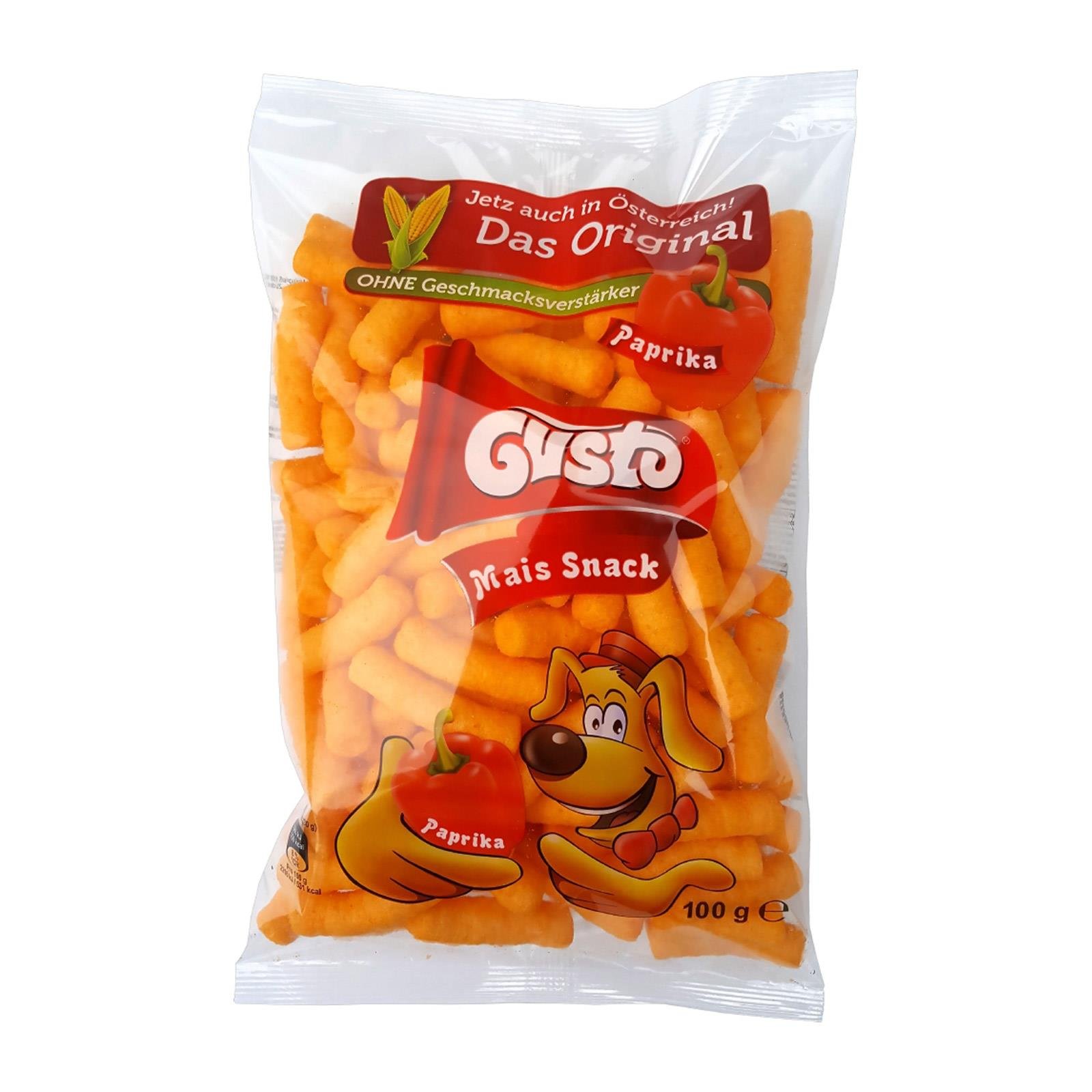 Gusto Pufuleti Maissnack Paprika