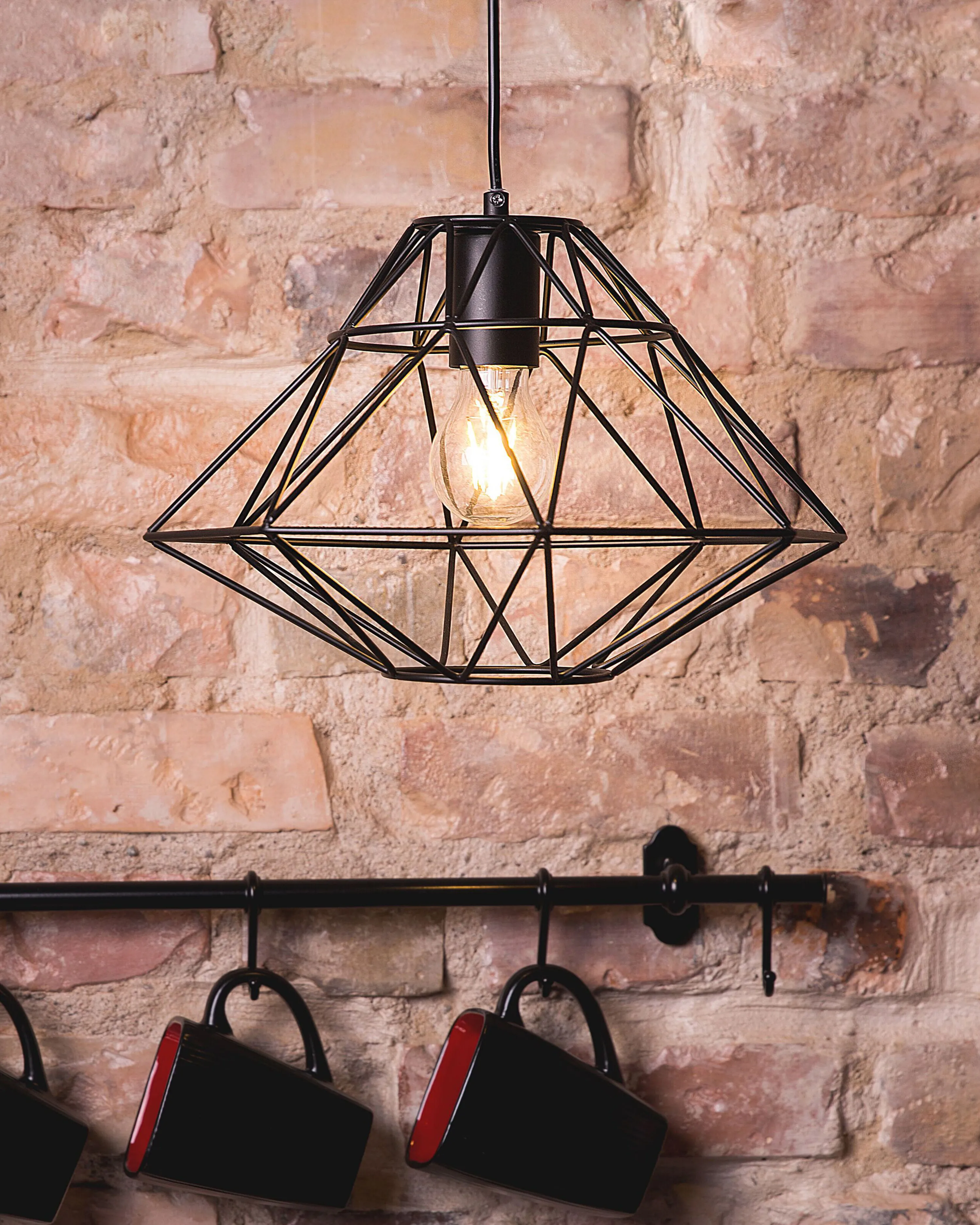Hanglamp GUAM Metaal Zwart
