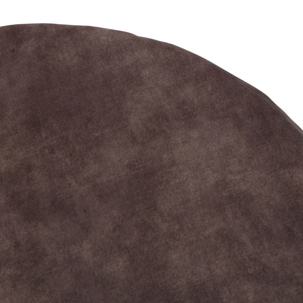 Kidsmill Velours Boxmatras Hoes Rond Naturel 90 cm