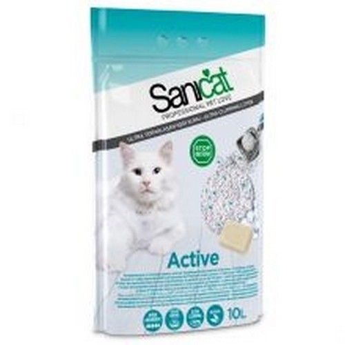 Areia aglomerante para gatos com aroma natural