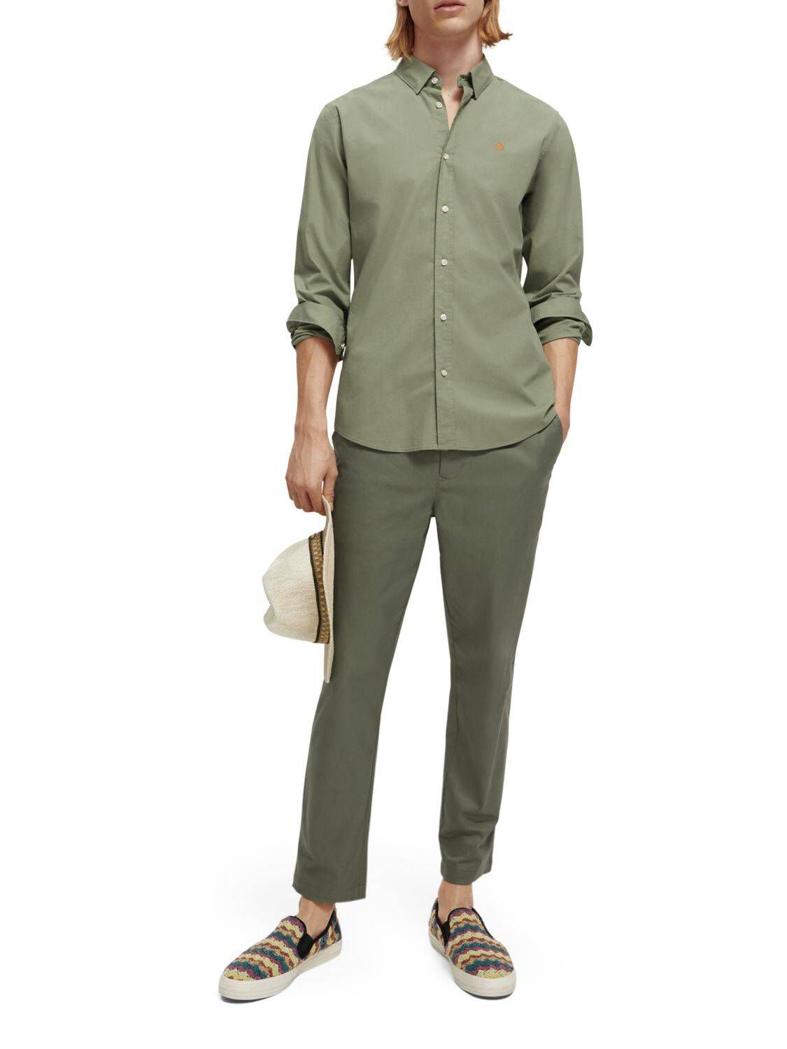 Scotch & Soda| Herren Hemd SEASONAL ESSENTIALS Langarm