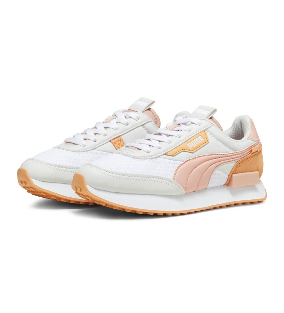 Tênis Puma Future Rider Pastel, Branco e Rosa