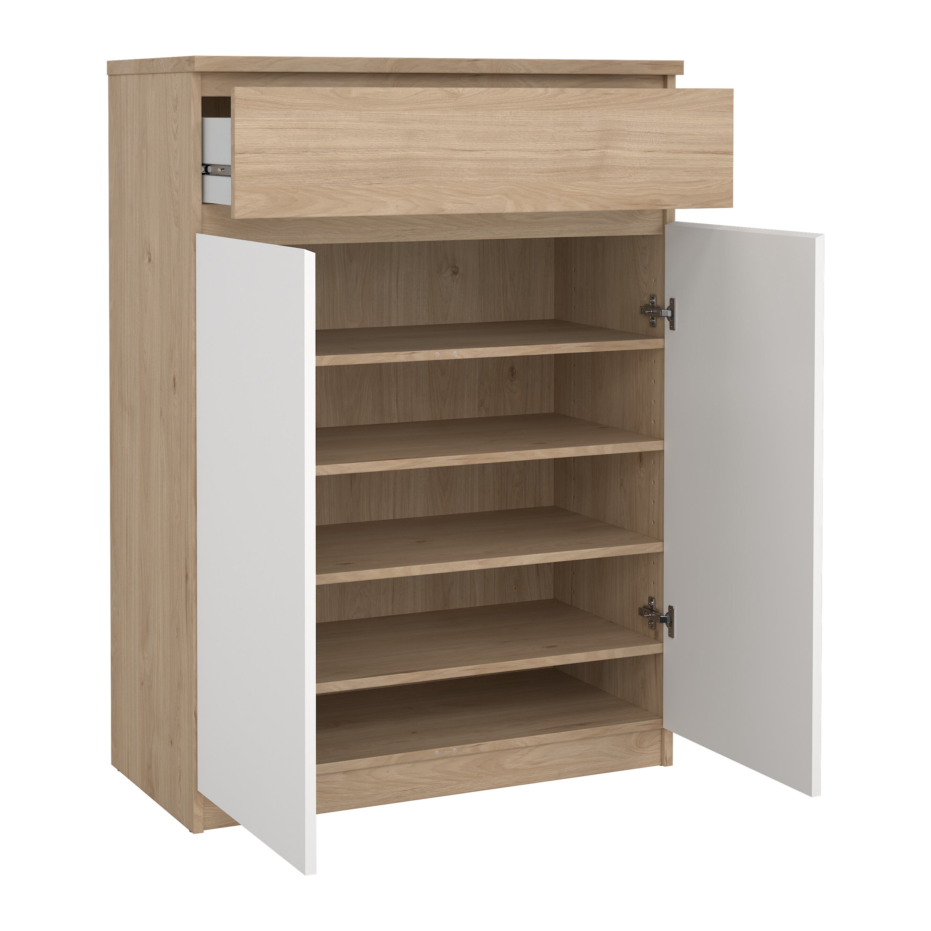 by fonQ basic Slide Schoenenkast - Wit