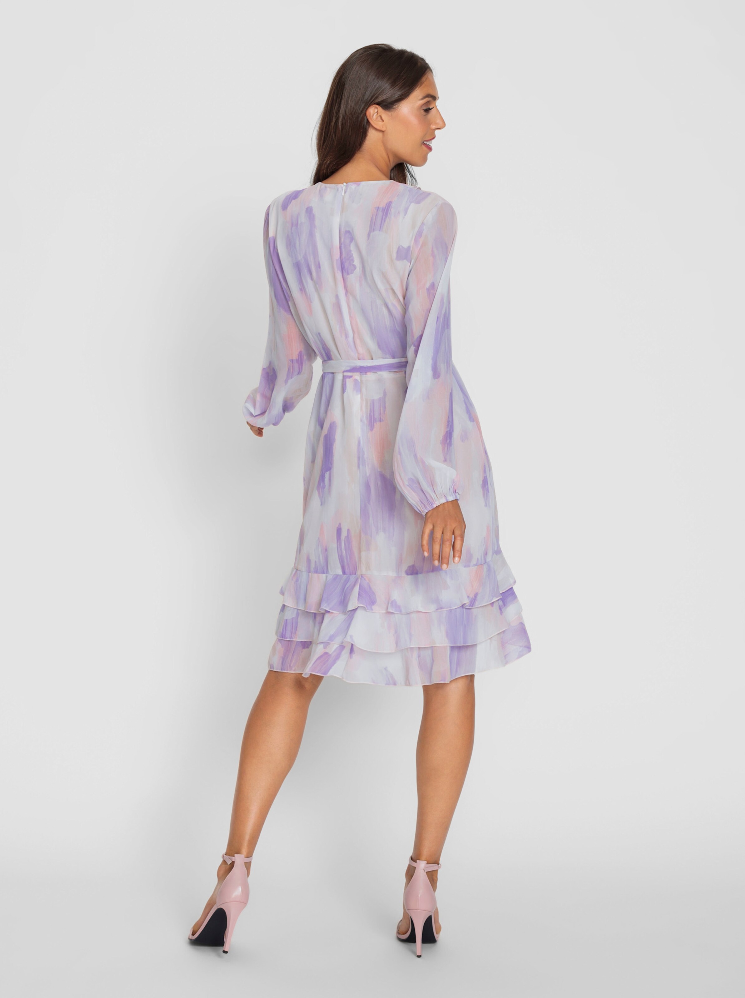 Druck-Kleid