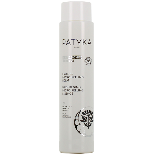 Soin visage anti-taches essence micro-peeling éclat Patyka