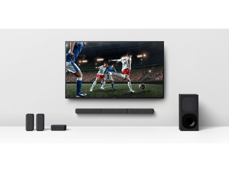 Sony Soundbar HT-S40R 5.1-Kanal-Home-Entertainment mit kabellosen Rear-Lautsprechern