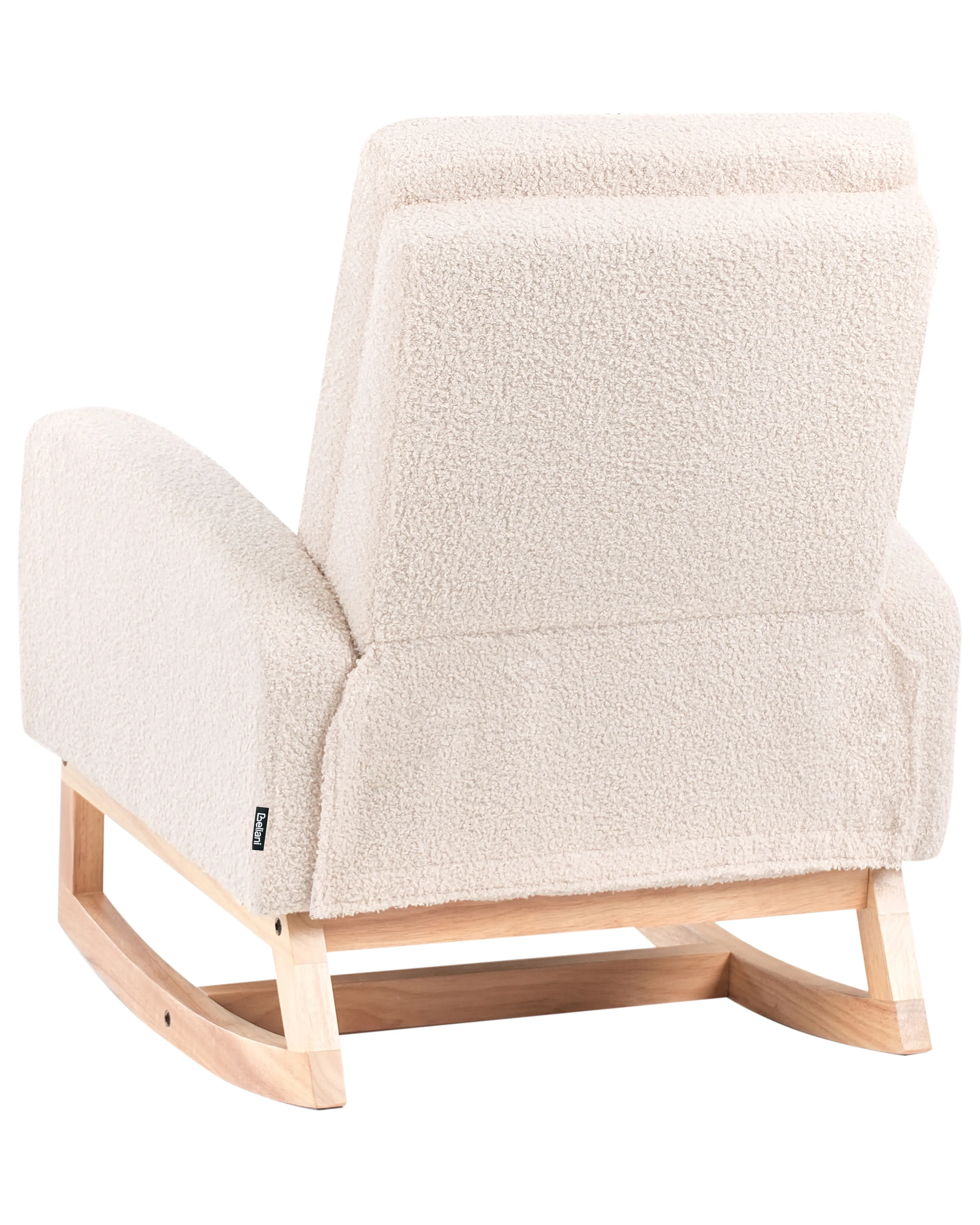 Kinderschommelstoel NORBY Bouclé Lichtbeige
