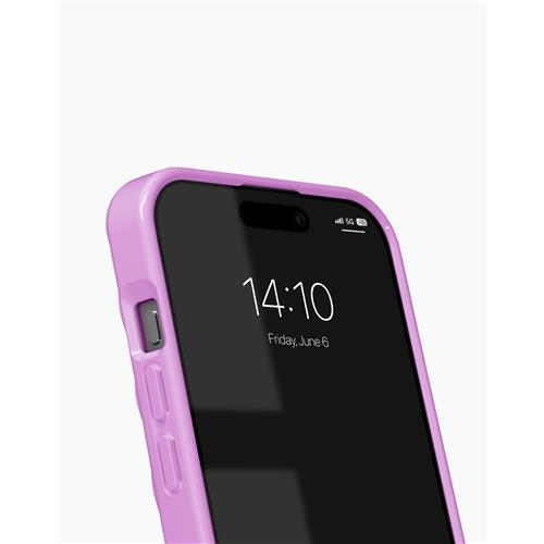 iPhone 16e / 15 / 14 / 13 MagSafe Hardcase Hülle Frame Case Recycled (IDFRCMS-I2361-51) - Transparent / Pink