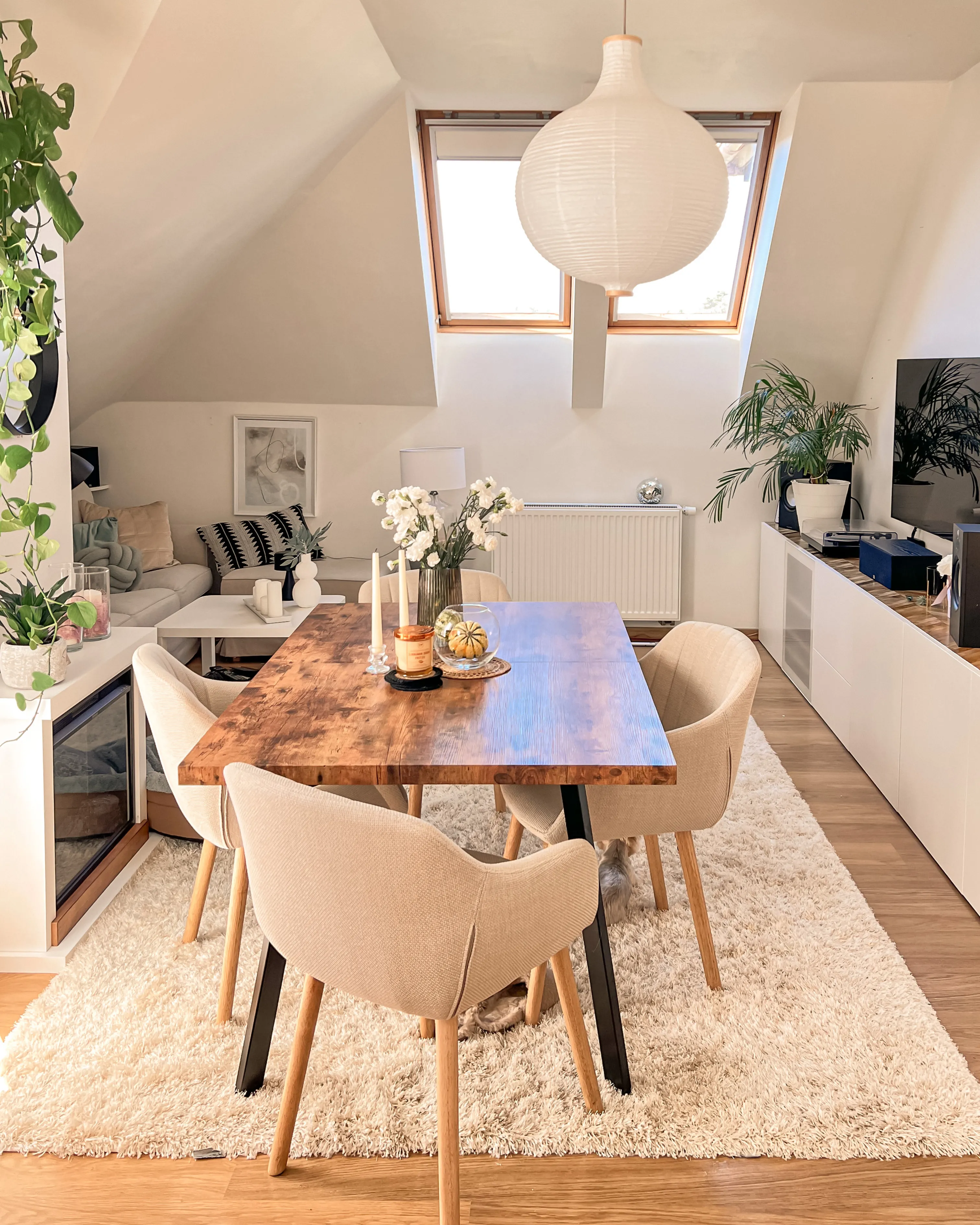 Eettafel uitschuifbaar HARLOW Donkerbruin 90 cm 140/180 cm