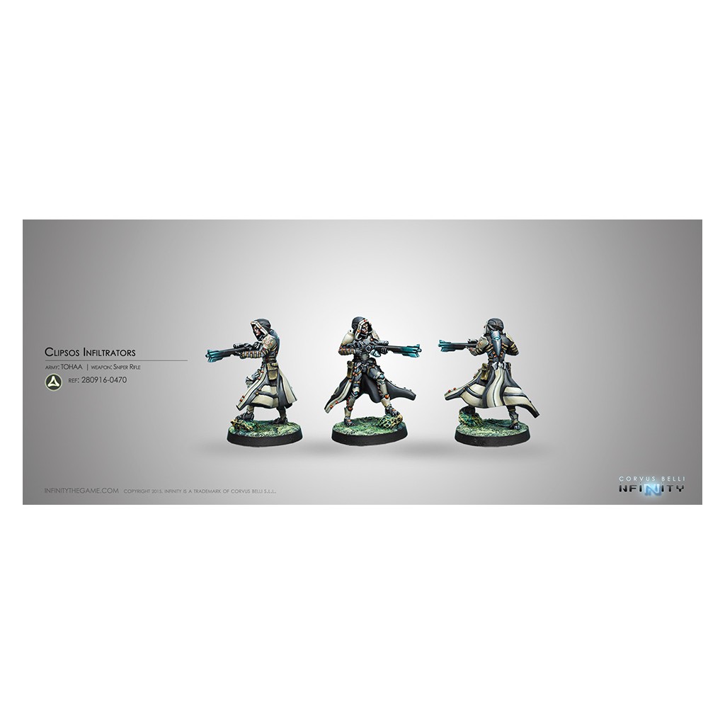 Infinity - Tohaa - Clipsos Unit (Sniper)