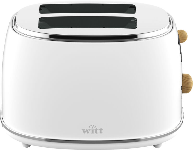 Witt WITT PREMIUM 2-SLICE TOASTER WOOD WHITE White