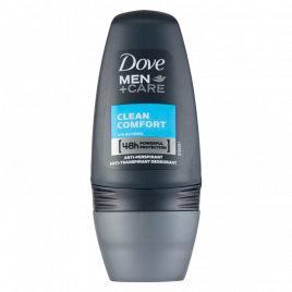 Dove Clean comfort deodorant roller men + care