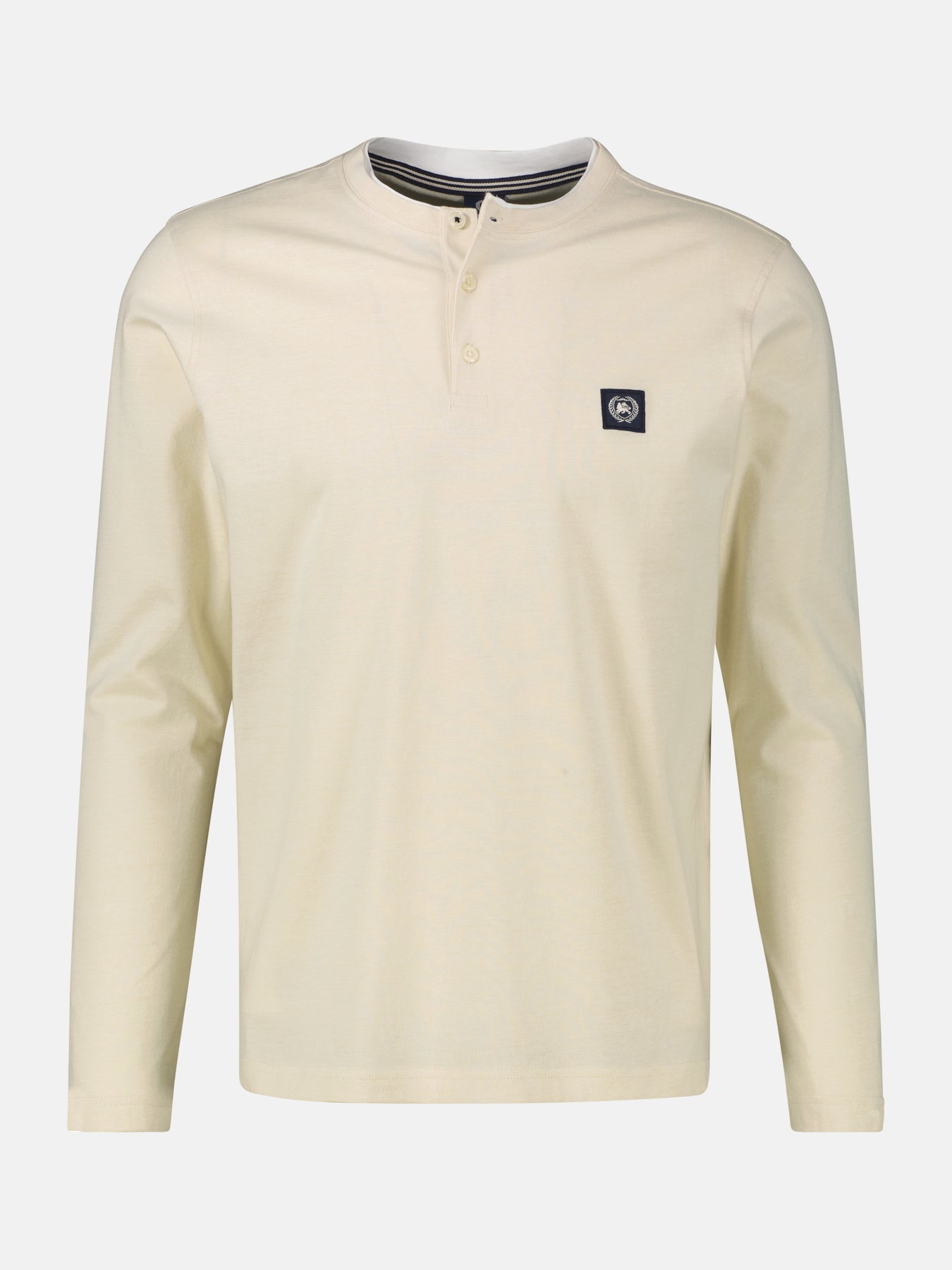 Serafino-Langarmshirt für Herren