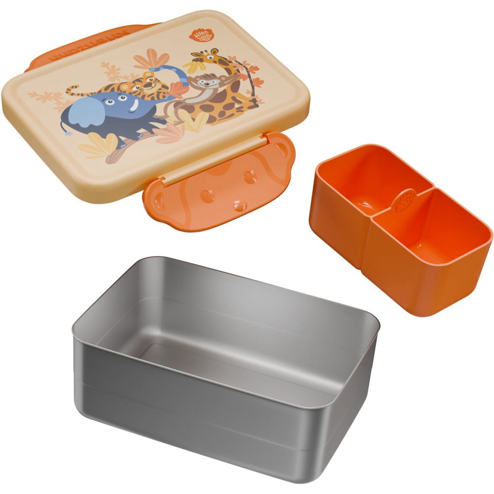 Køb Affenzahn Sunny Savannah Lunchbox Rustfrit Stål
