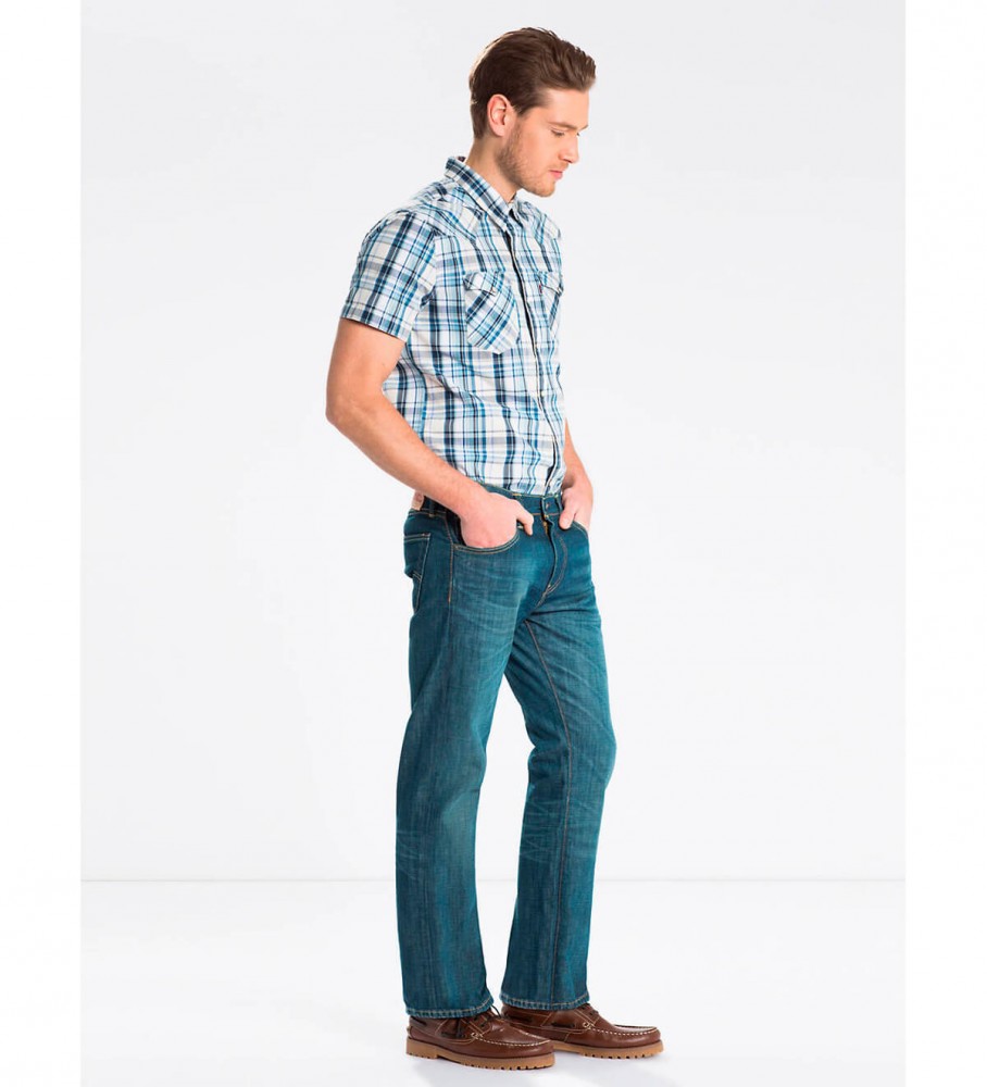 Calça Levi's 527 Slim Boot Azul