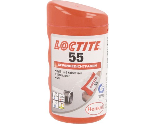 Loctite 55 Draadafdichtingskoord 160 m