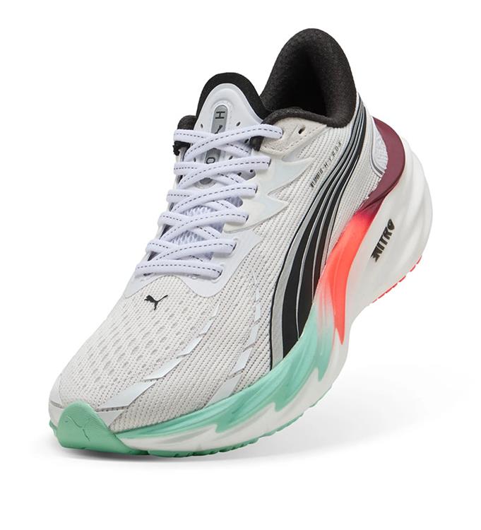 PUMA VELOCITY NITRO 4 HYROX WNS 311912 PUMA-WHITE-MINT-MELT-GLOWING-R