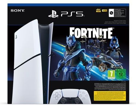 PlayStation 5 - Digital Edition - Gameconsole - Fortnite Cobalt Star Bundel