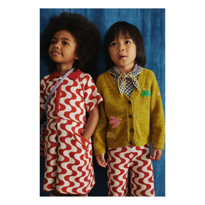 Misha & Puff Robe Sienna Jacquard | Rouge
