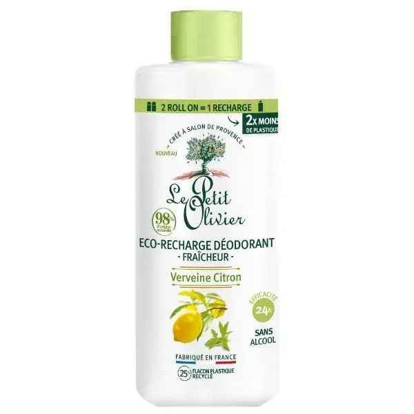 Le Petit Olivier - Eco-Refil - Desodorante - Limão Verbena 100ml