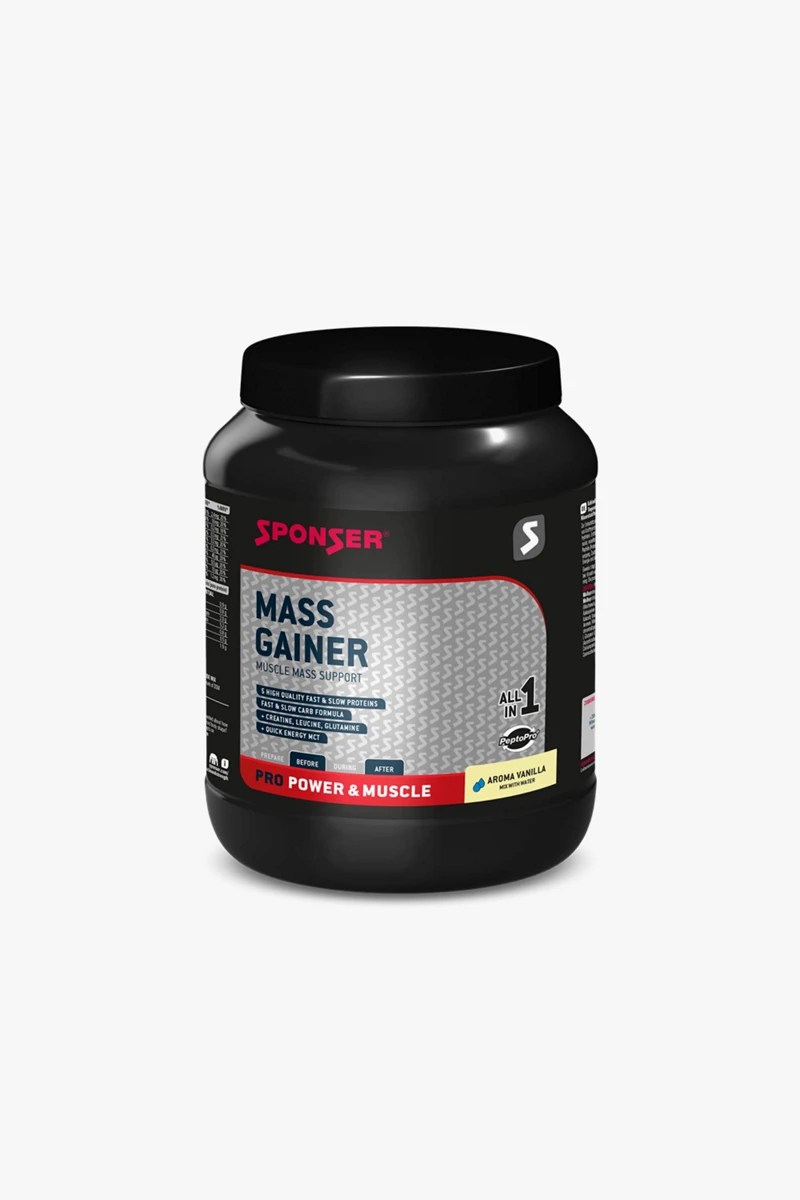 Sponser Mass Gainer Vanilla 1200 g Proteinpulver