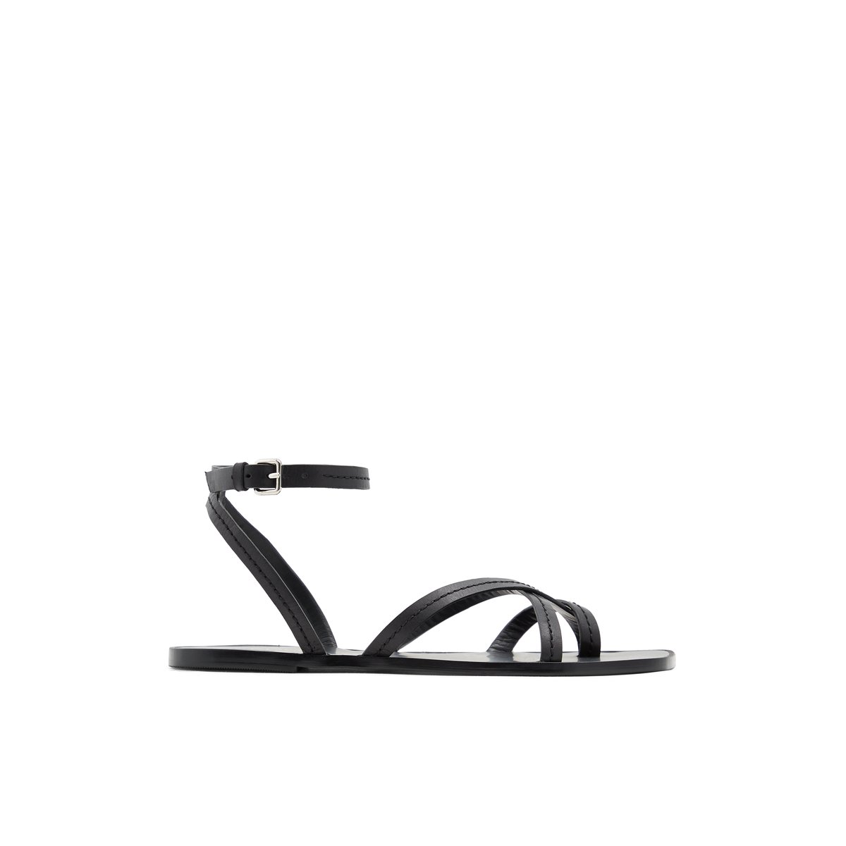 ALDO-Sylvia-l-Talon plat - Noir