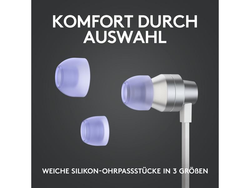 Logitech Headset G333 Gaming Weiss Gaming-Ohrhörer für klare Kommunikation auf PC, Konsolen und Mobilgeräten