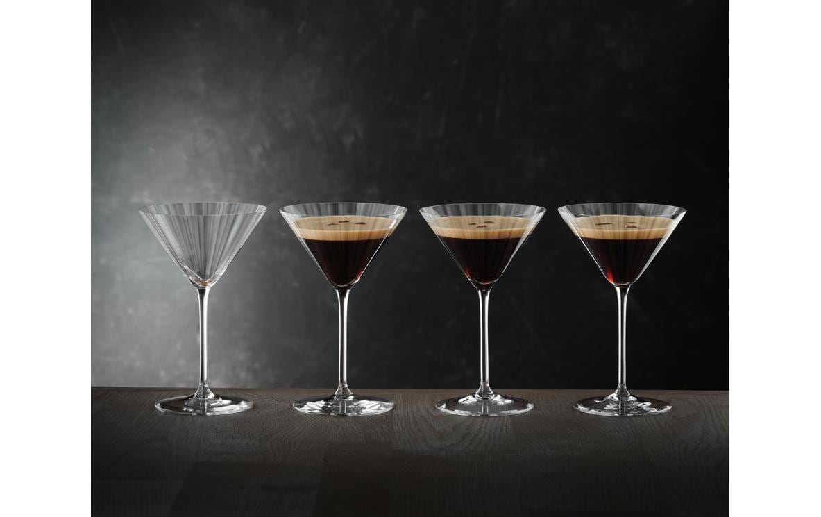 Cocktailglas LifeStyle 220 ml, 4 Stück, TransparentElegantes und klares Martini-Glas-Set